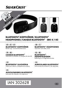 Handleiding SilverCrest SBK 4.1 B2 Koptelefoon