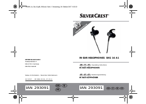 Handleiding SilverCrest SKG 16 A1 Koptelefoon