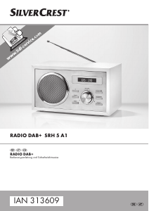 Bedienungsanleitung SilverCrest SRH 5 A1 Radio