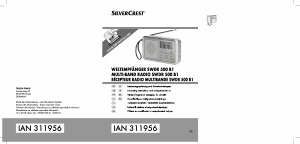 Manuál SilverCrest SWDR 500 B1 Vysílačka