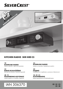 Manual SilverCrest SKR 800 C3 Radio