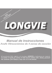 Manual de uso Longvie AVST260K Placa