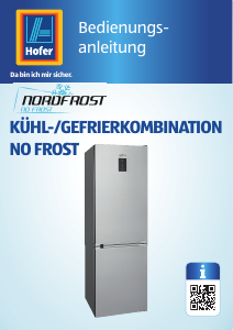 Bedienungsanleitung Nordfrost MD 37355 Kühl-gefrierkombination