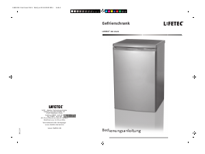 Bedienungsanleitung Lifetec MD 13493 Gefrierschrank