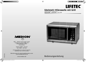 Bedienungsanleitung Lifetec MD 14888 Mikrowelle