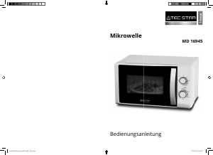 Bedienungsanleitung Tec Star MD 16945 Mikrowelle
