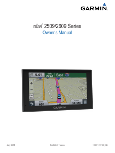 Handleiding Garmin nuvi 2559LMT Navigatiesysteem
