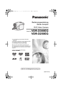 Bedienungsanleitung Panasonic VDR-D250EG Camcorder