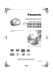 Handleiding Panasonic VDR-D220EB Camcorder