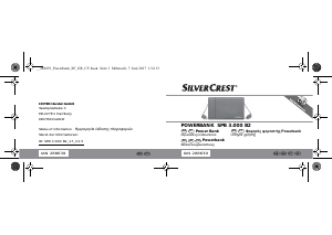 Handleiding SilverCrest SPB 3.000 B2 Mobiele oplader