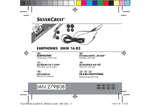Handleiding SilverCrest SIKM 16 B2 Koptelefoon