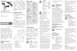 Vadovas SilverCrest SKA 10 A1 Ausinės