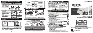 Handleiding Khind CF615 Plafondventilator