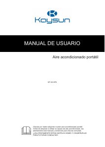 Manual de uso Kaysun KP-35 HP9 Aire acondicionado