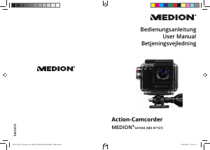 Bedienungsanleitung Medion LIFE S41004 (MD 87157) Action-cam