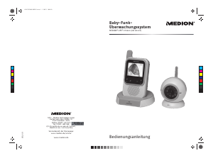 Bedienungsanleitung Medion LIFE E79063 (MD 83197) Babyphone