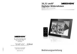 Bedienungsanleitung Medion LIFE E76034 (MD 83448) Digitaler bilderrahmen