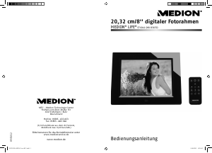 Bedienungsanleitung Medion LIFE E76041 (MD 83870) Digitaler bilderrahmen