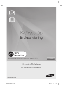 Bruksanvisning Samsung RS61781GDSR Kyl-frys
