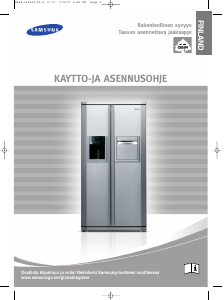 Käyttöohje Samsung RSE8DPAS Jääkaappipakastin