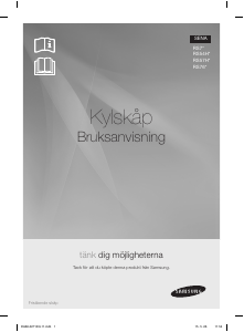 Bruksanvisning Samsung RS7527THCSP Kyl-frys