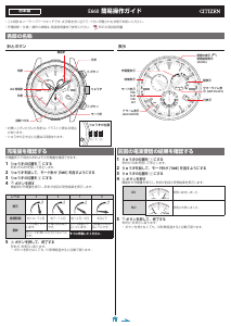 説明書 シチズン CB5007-51H Promaster 時計