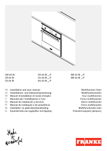 Εγχειρίδιο Franke SM 66 M XS/F Φούρνος