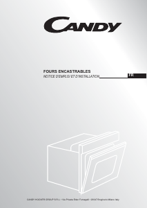 Mode d’emploi Candy FCLS605X Four