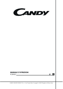 Manuál Candy CMFM5X/1/E Trouba