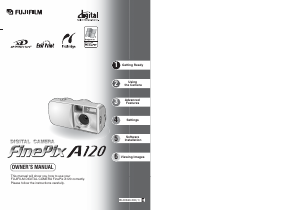 Handleiding Fujifilm FinePix A120 Digitale camera