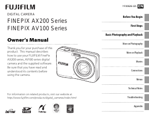 Handleiding Fujifilm FinePix AX205 Digitale camera