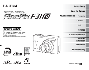 Handleiding Fujifilm FinePix F31fd Digitale camera