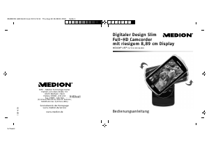Bedienungsanleitung Medion LIFE P47350 (MD 86288) Camcorder