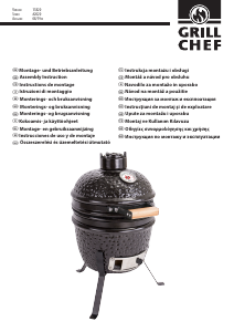 Manuale Grill Chef 11820 Kamado Barbecue