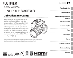 Handleiding Fujifilm Finepix HS33EXR Digitale camera