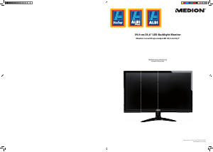 Bedienungsanleitung Medion Akoya P55426 (MD 20436) LED monitor