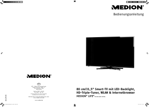 Bedienungsanleitung Medion LIFE P15150 (MD 30782) LED fernseher