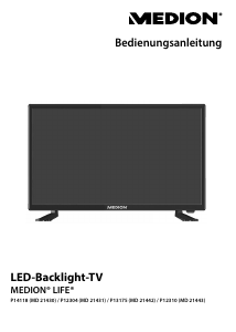 Bedienungsanleitung Medion LIFE P14118 (MD 21430) LED fernseher