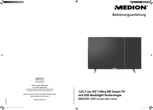 Bedienungsanleitung Medion LIFE X15025 (MD 32025) LED fernseher