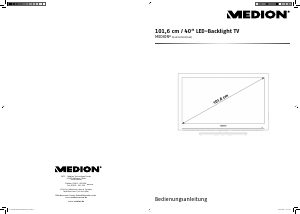Bedienungsanleitung Medion LIFE P16029 (MD 30541) LED fernseher