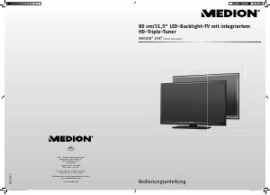 Bedienungsanleitung Medion LIFE P15135 (MD 30667) LED fernseher