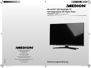 Bedienungsanleitung Medion LIFE P16057 (MD 30771) LED fernseher