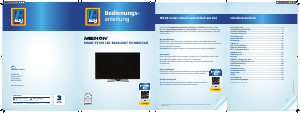 Bedienungsanleitung Medion LIFE P17098 (MD 30889) LED fernseher