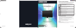 Bedienungsanleitung Medion LIFE P15186 (MD 30915) LED fernseher