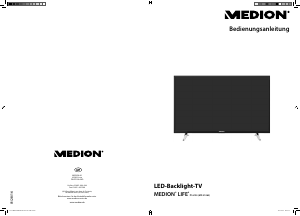 Bedienungsanleitung Medion LIFE P16103 (MD 31063) LED fernseher