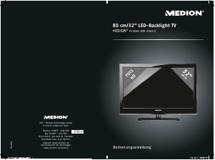 Bedienungsanleitung Medion LIFE P15080 (MD 30457) LED fernseher