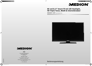 Bedienungsanleitung Medion LIFE P12178 (MD 30725) LED fernseher