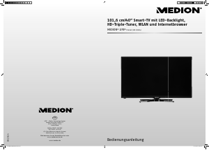 Bedienungsanleitung Medion LIFE P16063 (MD 30804) LED fernseher