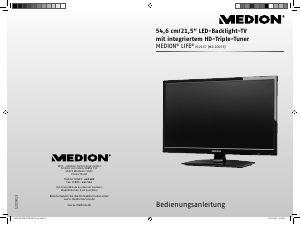 Bedienungsanleitung Medion LIFE P12157 (MD 20073) LCD fernseher