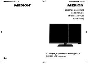 Handleiding Medion LIFE P12844 (MD 21429) LCD televisie